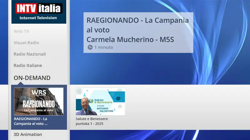 Live Streaming Web Rete Sud – Diretta Web TV 18 wrs smart tv on demand