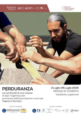 Reggia di Caserta, il 2/7 inaugura l'installazione "Perduranza" di Apo Yaghmourian 2 Locandina Immagine.pdf