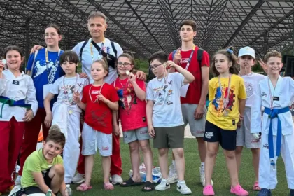 Taekwondo Caserta torneo Kim e Liu 2025 1