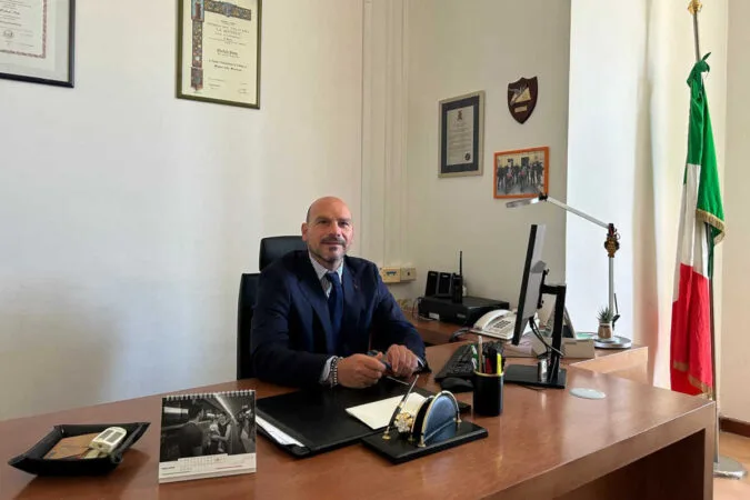 L'ex Digos Corrado nuovo dirigente a Castel Volturno 2 dott. Pota insediamento D.I.G.O.S. 30.06.2025