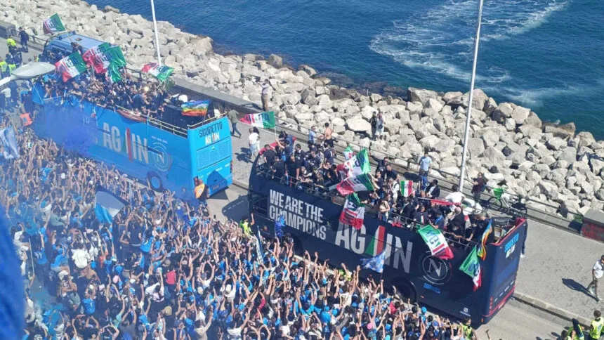 festeggiamenti scudetto SSC Napoli