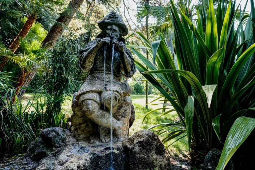 Fonatana del pastore Giardino Inglese Reggia di Caserta 2 1