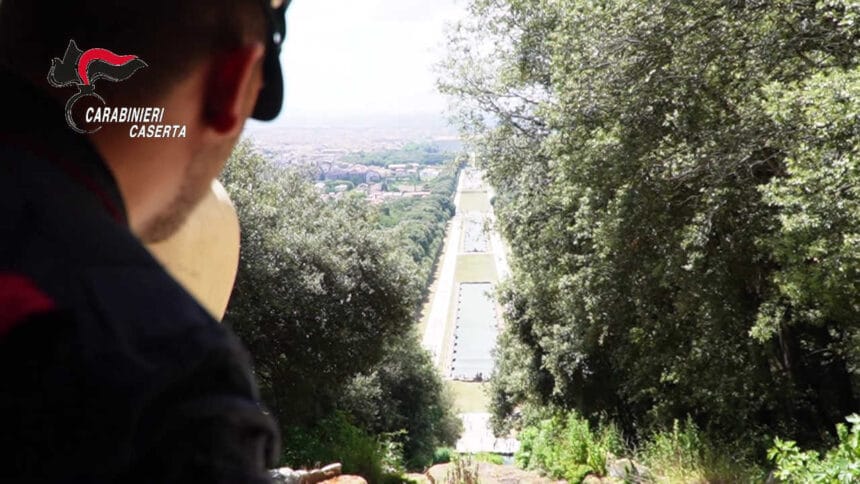 furto acqua reggia di caserta