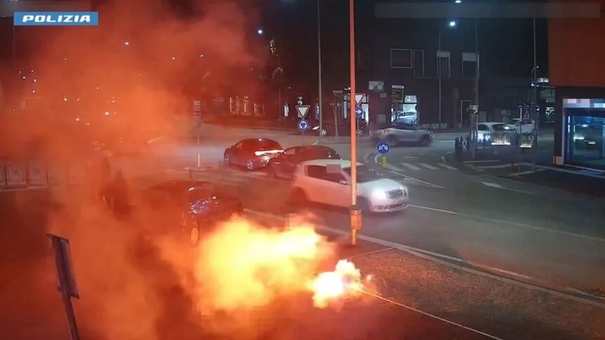 Hellas Verona, aggressione, Napoli