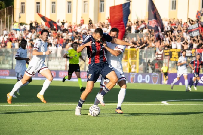 Fallisce il tris di vittorie in casa la Casertana, nel giorno del gemellaggio 2 casertana