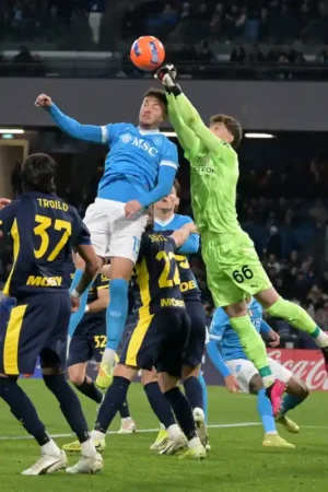 Il Napoli sbatte contro il muro del Parma, pari a reti inviolate al Maradona 4 Amir Rrahmani SSC Napoli