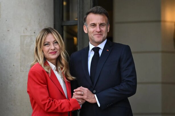 Meloni Macron