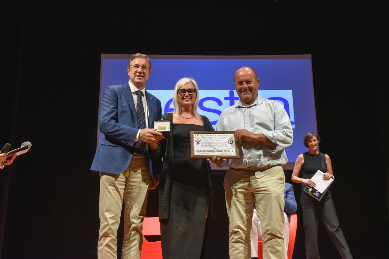 Harmony Award, Monte San Savino si unisce alle stelle dello sport contro la violenza /Fotogallery 11 Harmony Award Campedelli