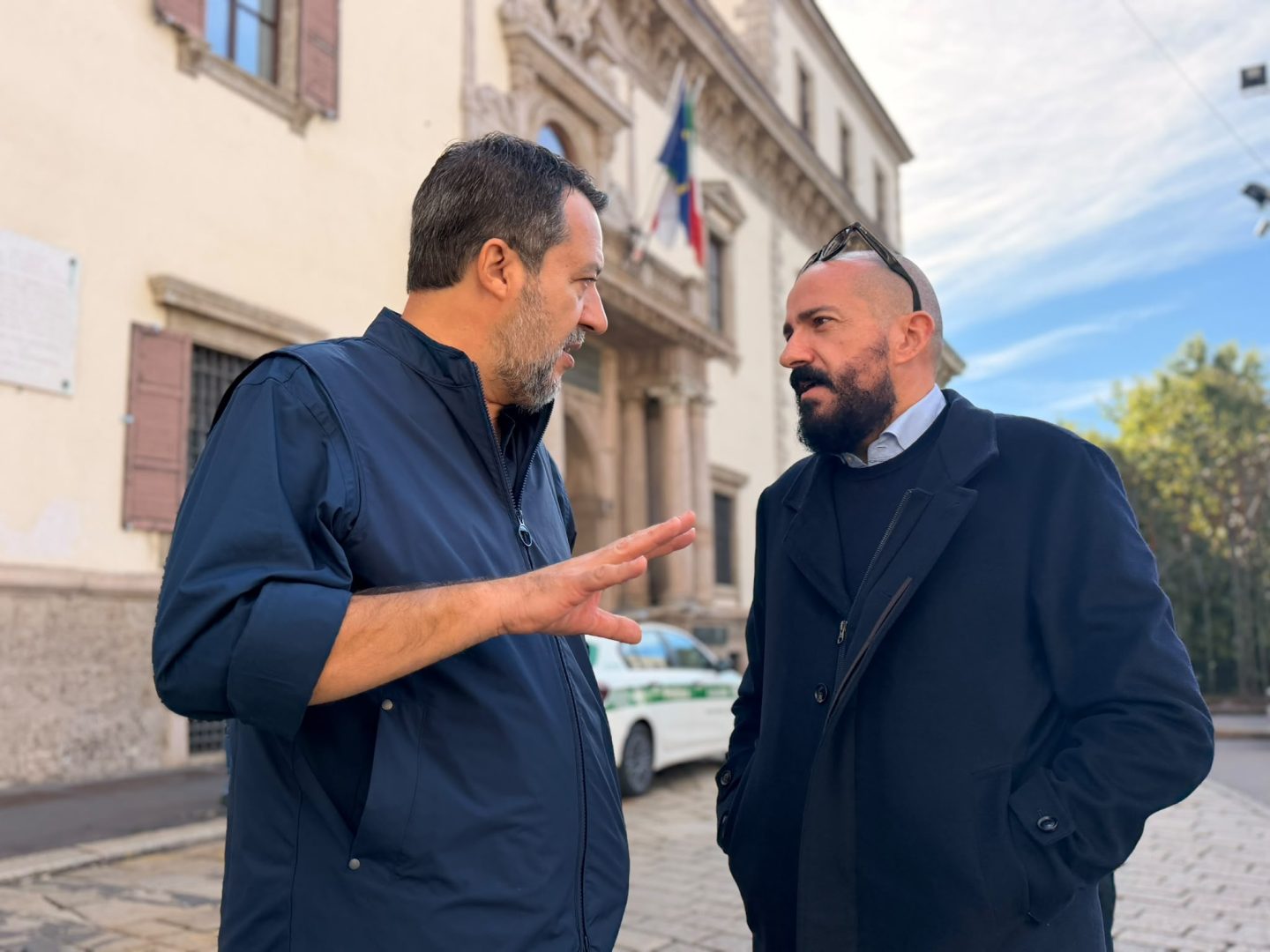 Sopralluogo di Matteo Salvini in centro a Milano nelle zone colpite da violenze e saccheggi 5 Salvini 1 1